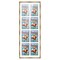 Comic Book Display Frame for CGC, PGX Graded, Slabed Comics - Bronze Wood Comic Frame With White Mat for 8.125x13 Comics, 18 Frame Sizes